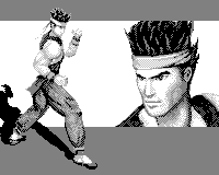 Fighters Megamix screenshot 3 for Game.Com